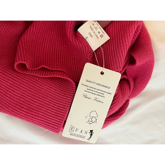 NWT EFAN Womens Cut Out Twist Knot Front Tube Top Sz Small - Picture 5 of 8